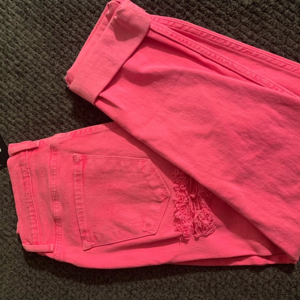 Pink Ripped Jeans - Picture 3 of 7